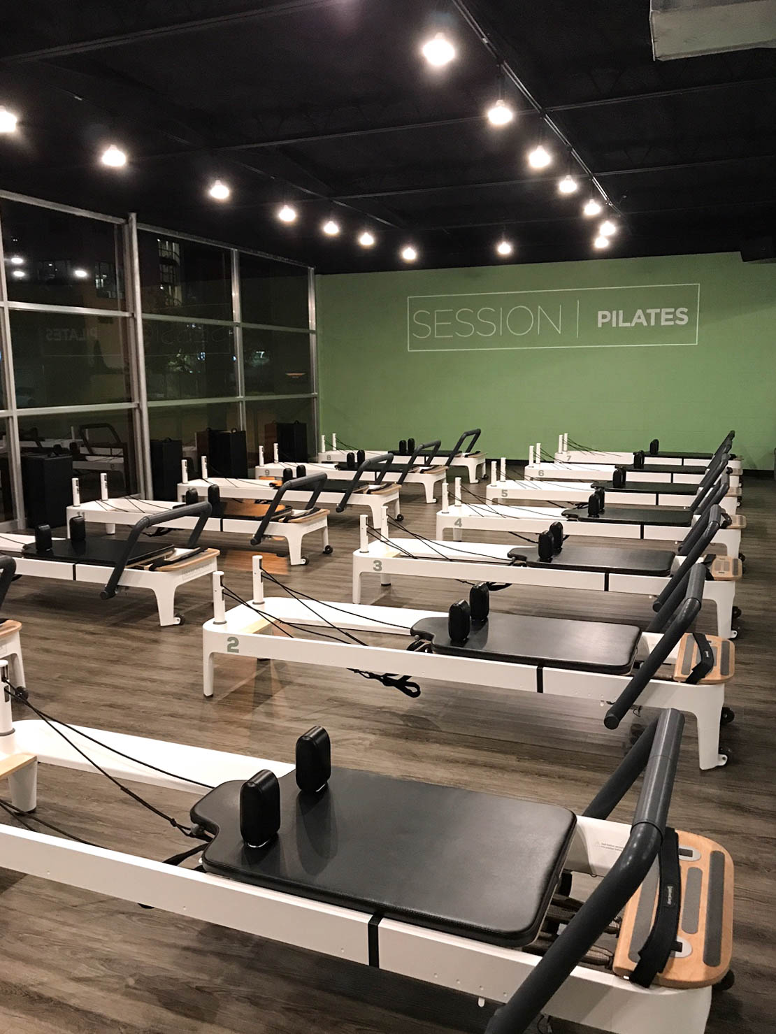 Pilates reformer studio